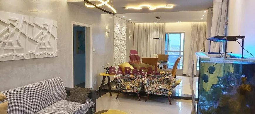 Foto 1 de Cobertura com 3 Quartos à venda, 216m² em Vila Assunção, Praia Grande