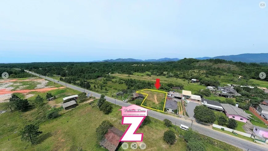 Foto 1 de Lote/Terreno à venda, 1010m² em Pinheira, Palhoça