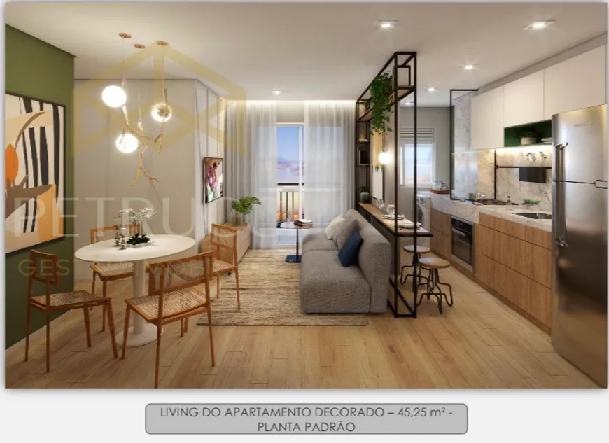 Foto 1 de Apartamento com 2 Quartos à venda, 45m² em Vila Lídia, Campinas