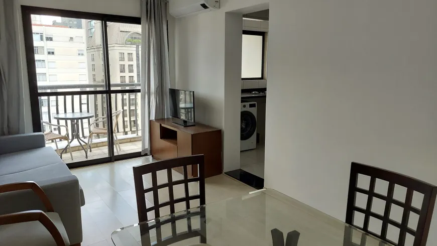 Foto 1 de Apartamento com 1 Quarto para alugar, 45m² em Jardins, São Paulo