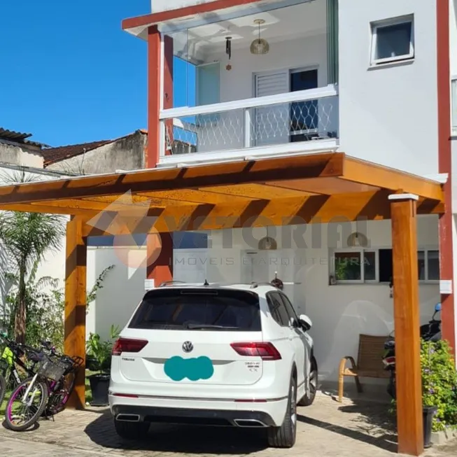 Foto 1 de Casa de Condomínio com 2 Quartos à venda, 120m² em Massaguaçu, Caraguatatuba