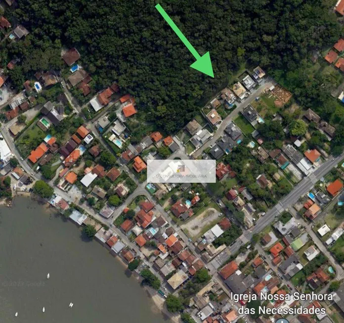 Foto 1 de Lote/Terreno à venda, 459m² em Santo Antônio de Lisboa, Florianópolis