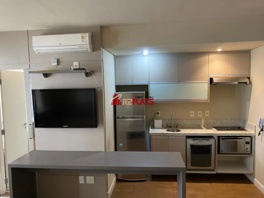 Foto 1 de Flat com 1 Quarto para alugar, 35m² em Vila Olímpia, São Paulo