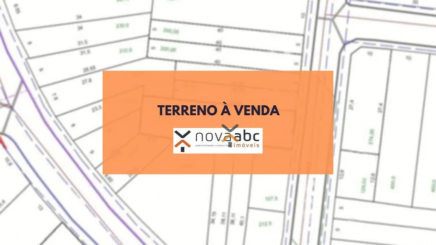 Foto 1 de Lote/Terreno para venda ou aluguel, 1100m² em Vila Pires, Santo André