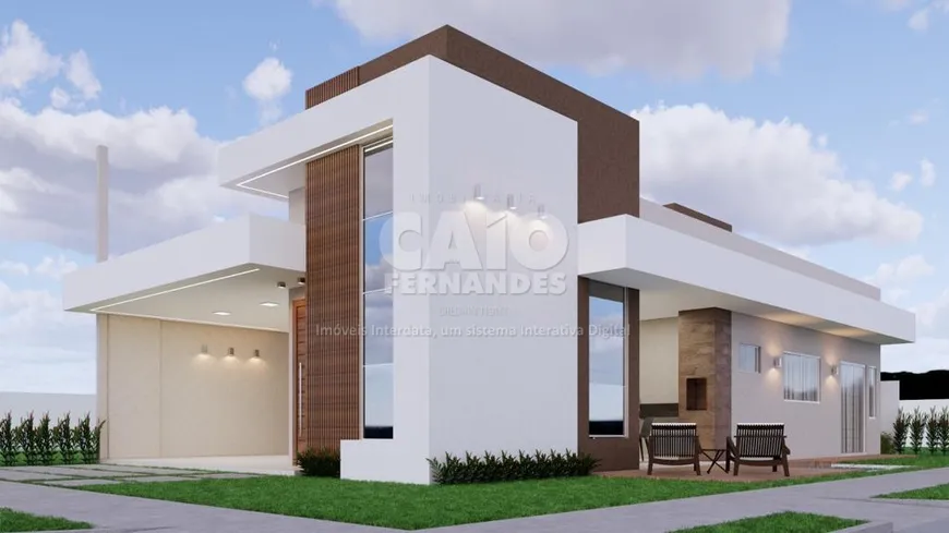 Foto 1 de Casa de Condomínio com 3 Quartos à venda, 132m² em Cajupiranga, Parnamirim