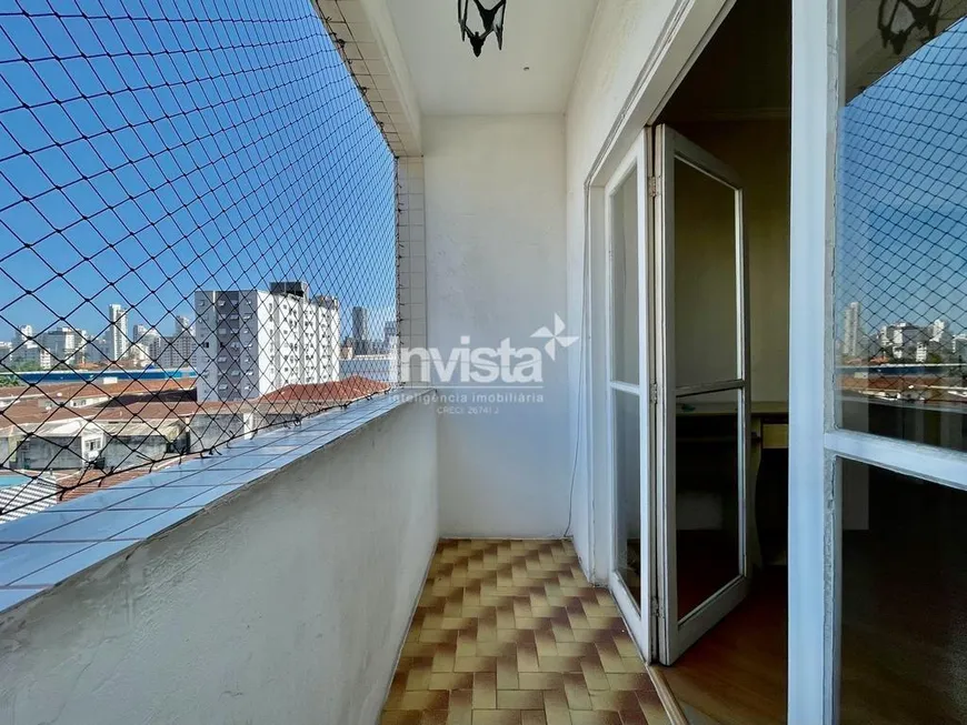 Foto 1 de Apartamento com 2 Quartos à venda, 95m² em Campo Grande, Santos