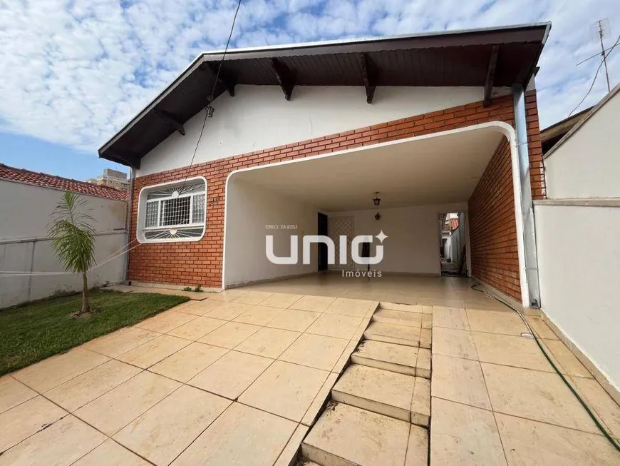 Foto 1 de Casa com 3 Quartos para alugar, 192m² em Vila Independência, Piracicaba
