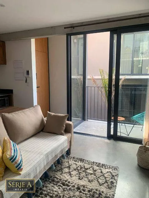 Foto 1 de Apartamento com 1 Quarto para alugar, 34m² em Brooklin, São Paulo