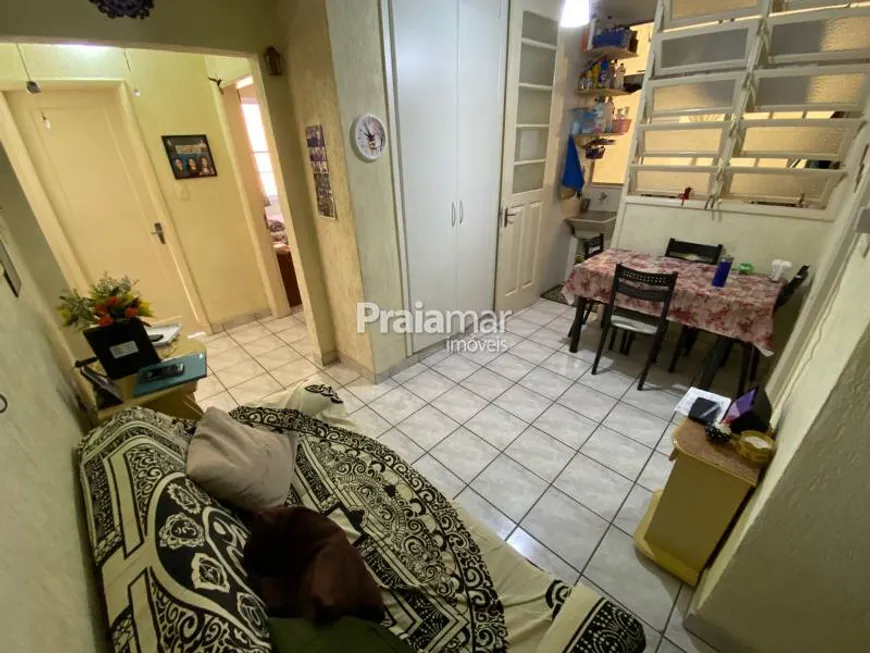 Foto 1 de Apartamento com 2 Quartos à venda, 58m² em Gonzaguinha, São Vicente