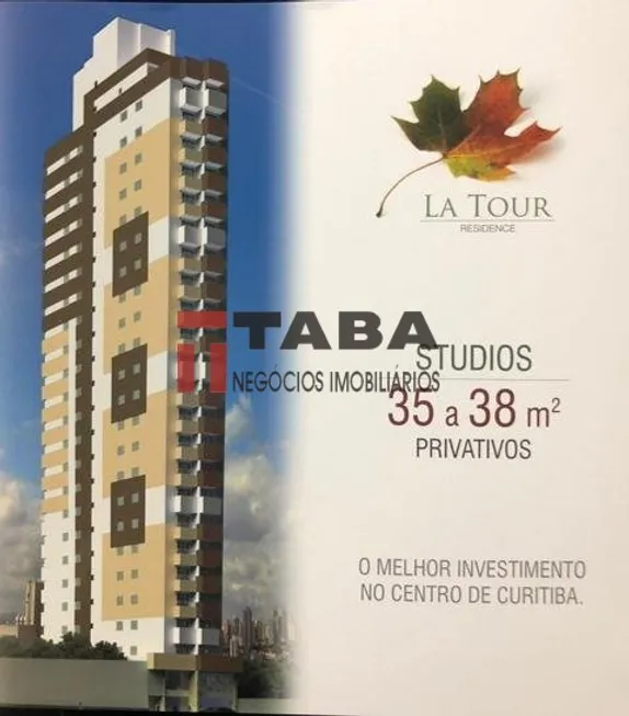 Foto 1 de Apartamento com 1 Quarto à venda, 36m² em Centro, Curitiba