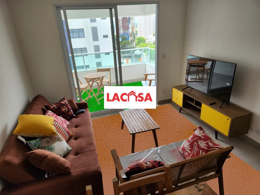 Foto 1 de Apartamento com 1 Quarto para alugar, 55m² em Parque Residencial Aquarius, São José dos Campos