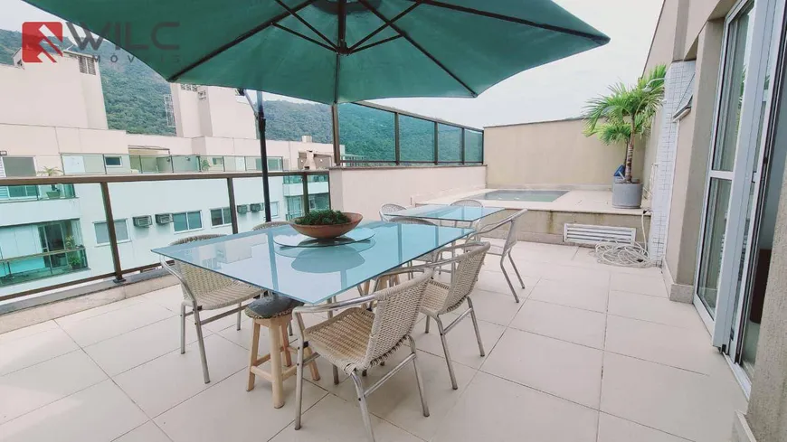 Foto 1 de Cobertura com 3 Quartos para alugar, 140m² em Recreio Dos Bandeirantes, Rio de Janeiro
