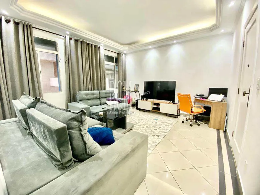 Foto 1 de Apartamento com 2 Quartos à venda, 123m² em Itararé, São Vicente