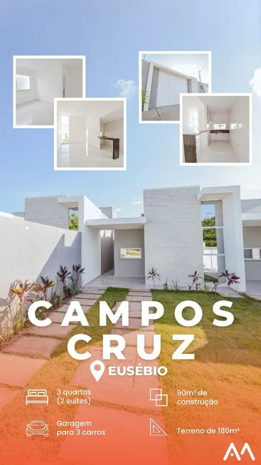 Foto 1 de Casa com 3 Quartos à venda, 180m² em Encantada, Eusébio