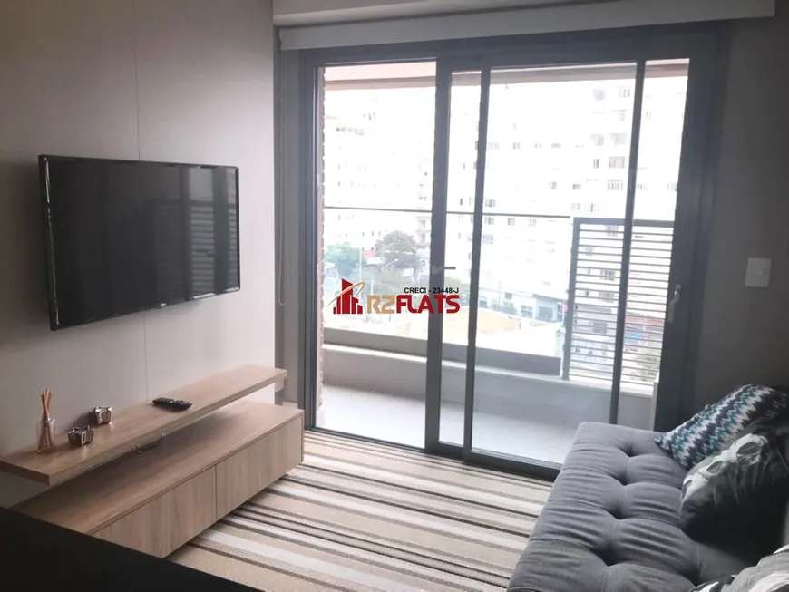 Foto 1 de Apartamento com 1 Quarto para alugar, 40m² em Itaim Bibi, São Paulo