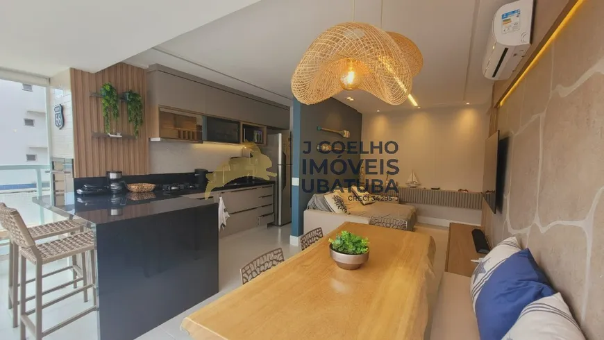 Foto 1 de Apartamento com 2 Quartos à venda, 66m² em Praia das Toninhas, Ubatuba