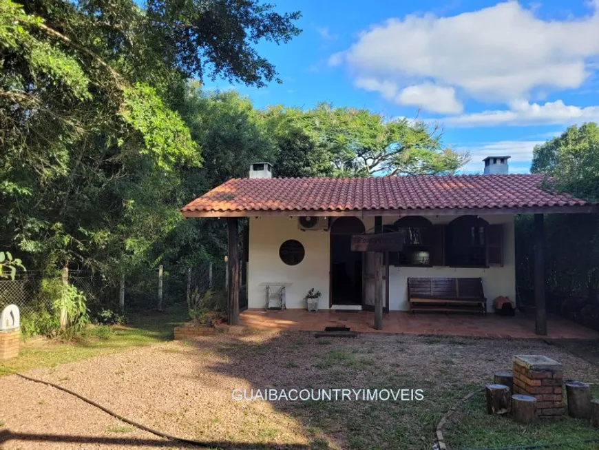 Foto 1 de Fazenda/Sítio com 3 Quartos à venda, 1955m² em Guaíba Country Club, Eldorado do Sul