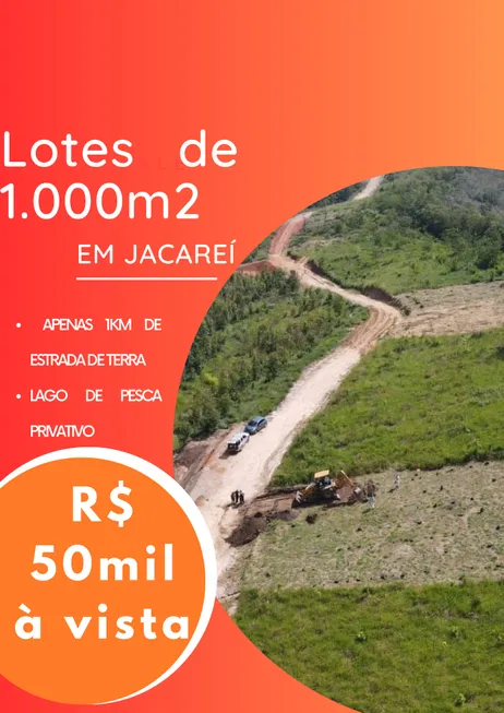Foto 1 de Lote/Terreno à venda, 1000m² em Parque dos Principes, Jacareí