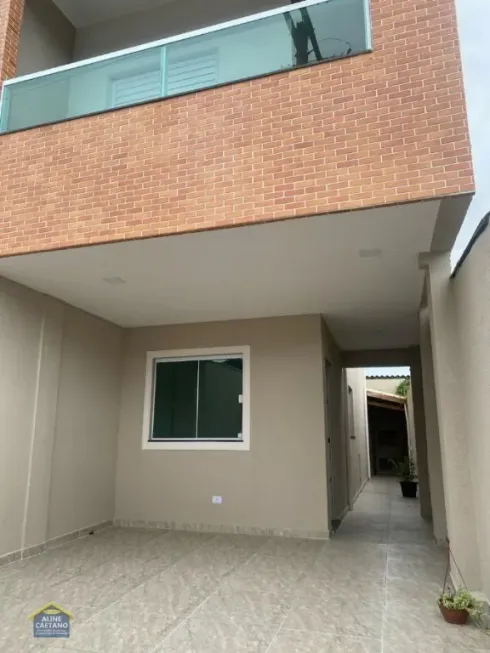 Foto 1 de Sobrado com 2 Quartos à venda, 77m² em Cidade da Crianca, Praia Grande