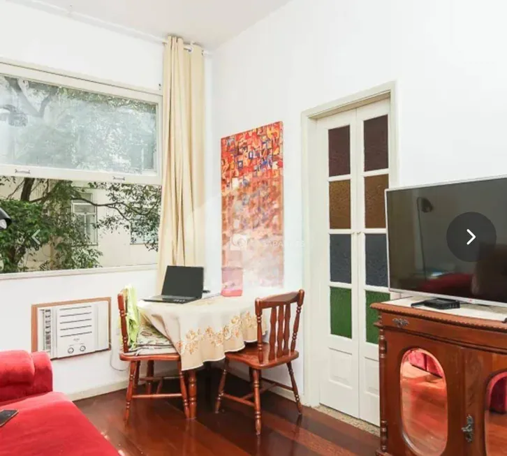 Foto 1 de Apartamento com 1 Quarto à venda, 35m² em Laranjeiras, Rio de Janeiro