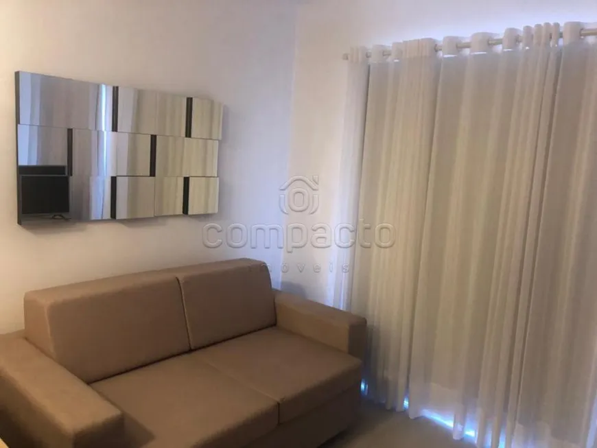 Foto 1 de Flat com 1 Quarto para alugar, 33m² em Jardim Tarraf II, São José do Rio Preto