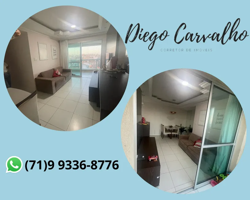 Foto 1 de Apartamento com 2 Quartos à venda, 72m² em Imbuí, Salvador