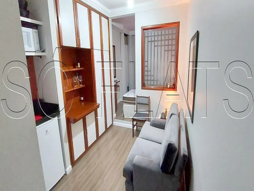 Foto 1 de Flat com 1 Quarto à venda, 28m² em Jardins, São Paulo