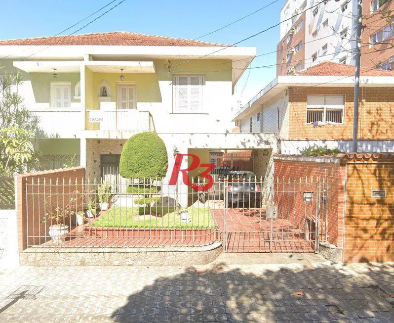 Foto 1 de Sobrado com 4 Quartos à venda, 200m² em Campo Grande, Santos