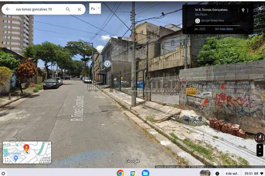 Foto 1 de Lote/Terreno à venda, 475m² em Vila Gomes, São Paulo