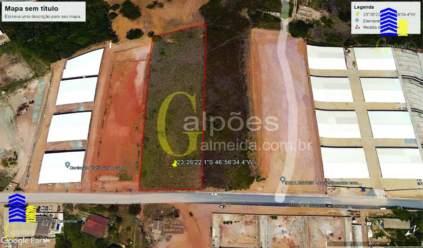 Foto 1 de Lote/Terreno para venda ou aluguel, 5800m² em Chacara Sao Luis, Santana de Parnaíba