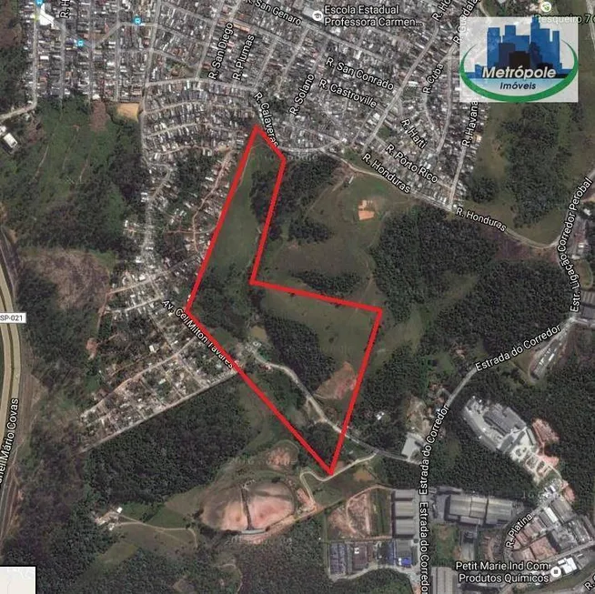 Foto 1 de Lote/Terreno à venda, 195000m² em Jardim Paineira, Itaquaquecetuba