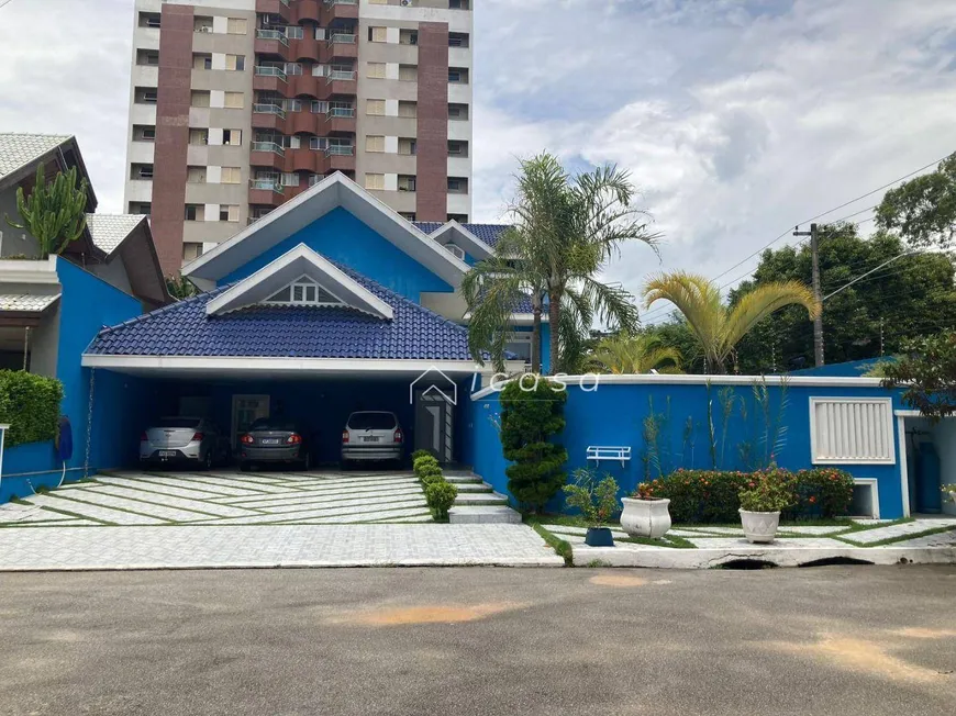 Foto 1 de Casa de Condomínio com 5 Quartos para venda ou aluguel, 507m² em Jardim Aquarius, São José dos Campos