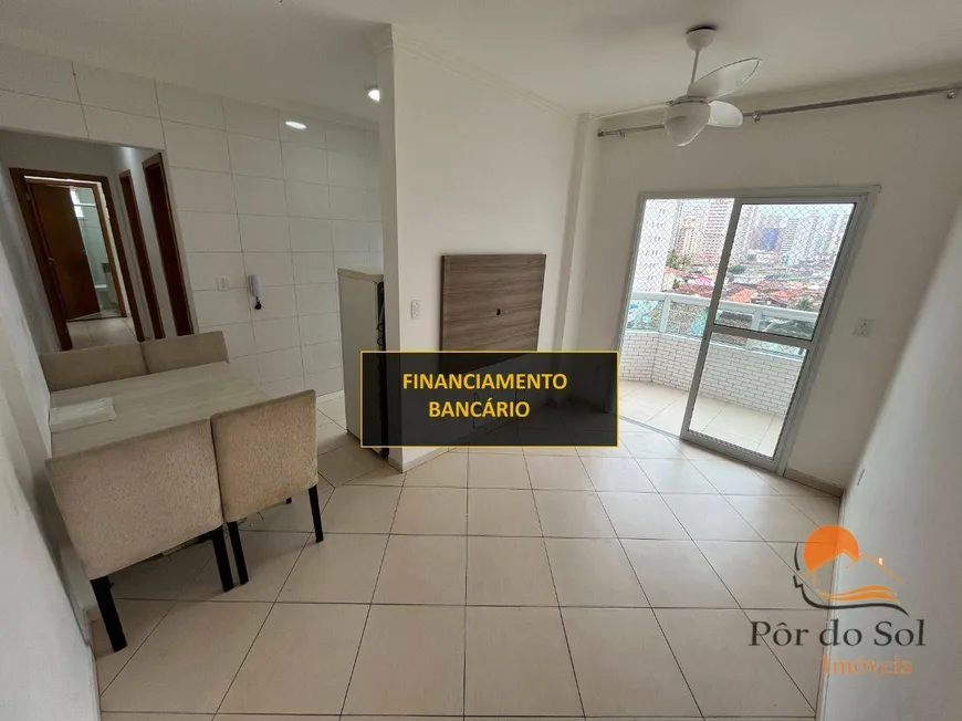 Foto 1 de Apartamento com 2 Quartos à venda, 58m² em Vila Guilhermina, Praia Grande