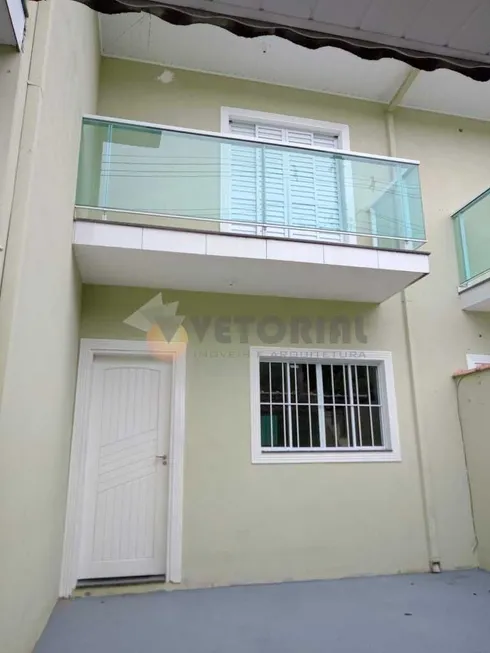 Foto 1 de Sobrado com 2 Quartos à venda, 54m² em Martim de Sa, Caraguatatuba