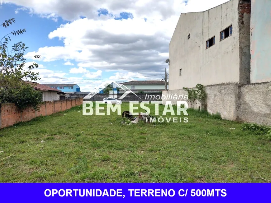 Foto 1 de Lote/Terreno à venda, 500m² em Jardim Tropical, Piraquara