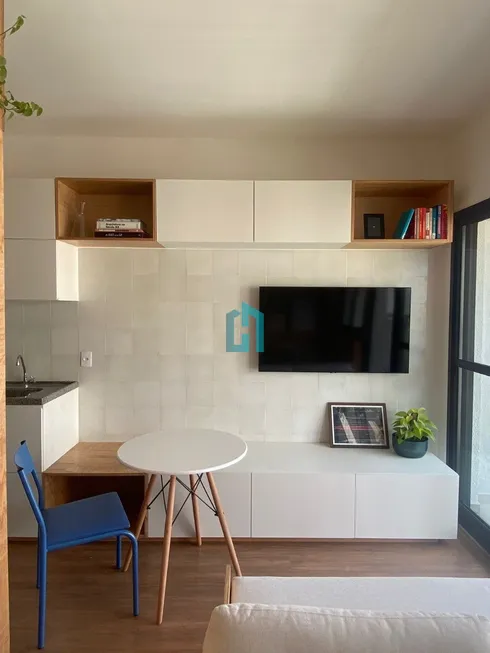 Foto 1 de Apartamento com 1 Quarto para venda ou aluguel, 35m² em Campo Belo, São Paulo