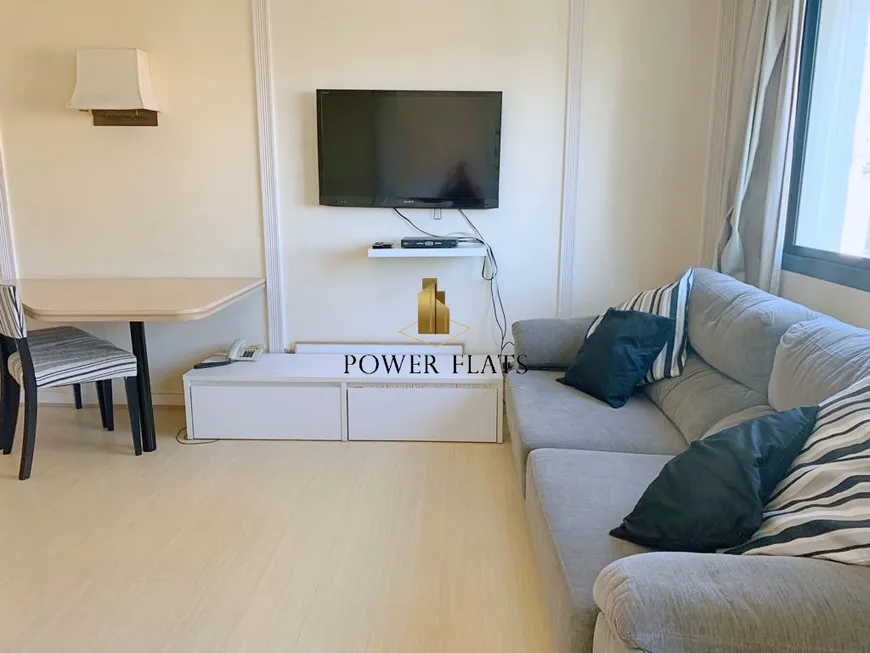 Foto 1 de Flat com 1 Quarto para alugar, 30m² em Jardins, São Paulo