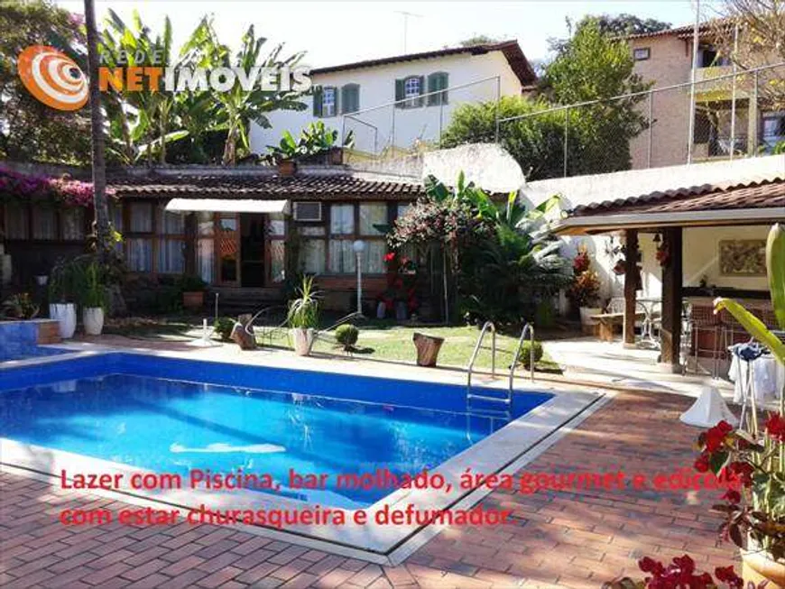 Foto 1 de Casa com 5 Quartos à venda, 482m² em Bandeirantes, Belo Horizonte