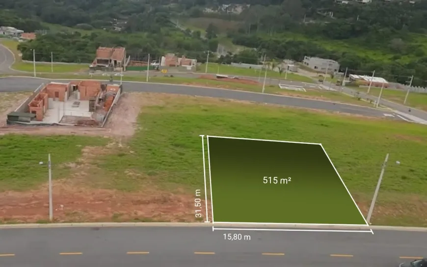 Foto 1 de Lote/Terreno à venda, 515m² em Cidade Satelite, Atibaia