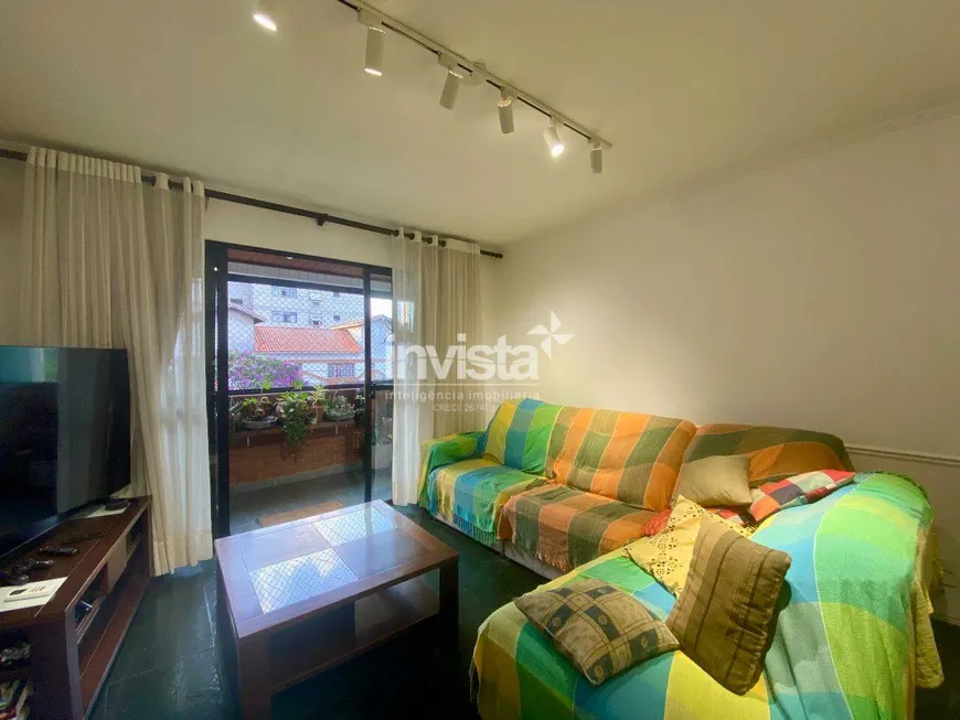 Foto 1 de Apartamento com 2 Quartos à venda, 106m² em Ponta da Praia, Santos