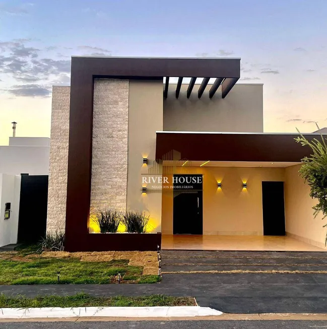 Foto 1 de Casa de Condomínio com 3 Quartos à venda, 152m² em Jardim Imperial, Cuiabá