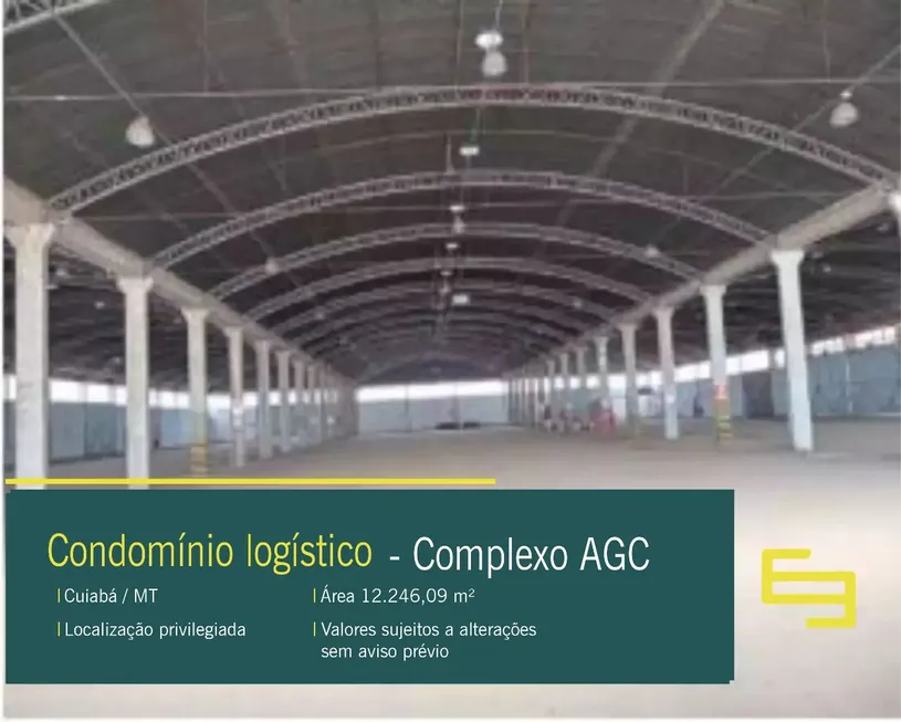 Foto 1 de Galpão/Depósito/Armazém para alugar, 12246m² em Distrito Industrial, Cuiabá