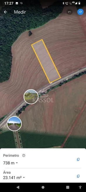 Foto 1 de Fazenda/Sítio à venda, 24200m² em Zona Rural, Cascavel