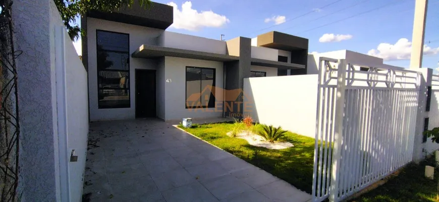 Foto 1 de Casa com 3 Quartos à venda, 77m² em Iguaçu, Fazenda Rio Grande