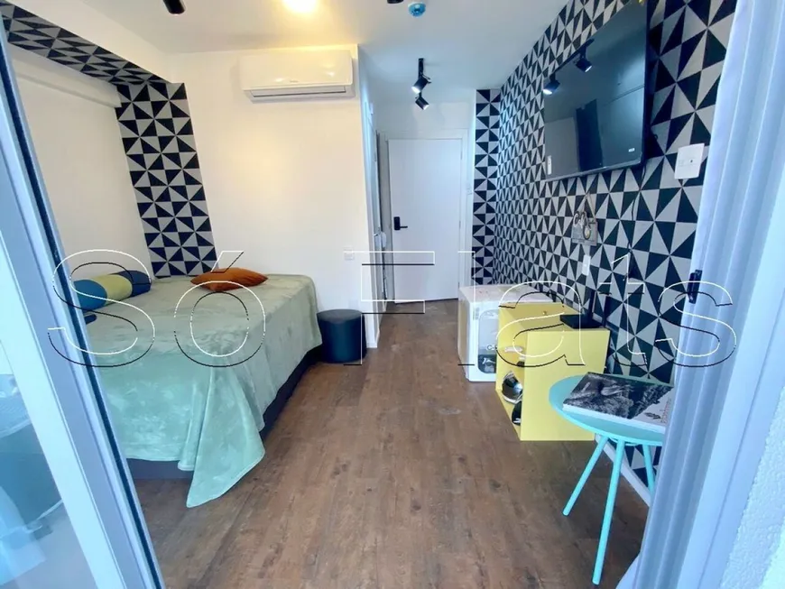 Foto 1 de Apartamento com 1 Quarto para alugar, 19m² em Brooklin, São Paulo