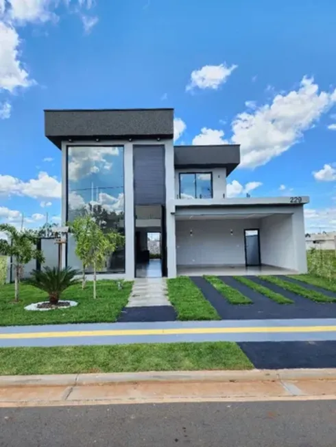 Foto 1 de Casa de Condomínio com 4 Quartos à venda, 196m² em Terras Alpha Residencial 2, Senador Canedo