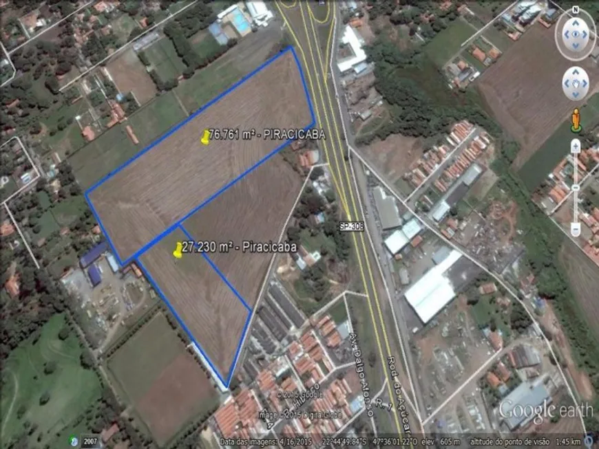 Foto 1 de Lote/Terreno à venda, 27230m² em Jardim Santa Ignes II, Piracicaba