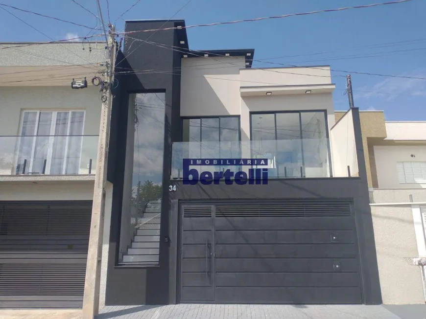 Foto 1 de Casa com 3 Quartos à venda, 140m² em Residencial Piemonte, Bragança Paulista