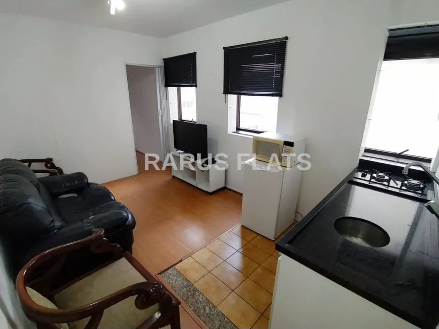 Foto 1 de Flat com 1 Quarto para alugar, 33m² em Consolação, São Paulo