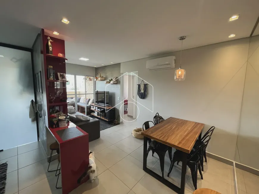 Foto 1 de Apartamento com 2 Quartos à venda, 56m² em Marília, Marília